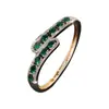 1 pulsera estación internacional joyería comercio exterior apertura circón verde pulsera vintage fabricantes venta al por mayor lujo ligero alto sentido