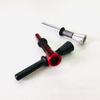 Accesorios para Pipa de Metal Aluminio Pipa para Fumar Boquilla Móvil para Cigarrillo 8029 Pipa Portátil de Resorte Pipa para Fumar