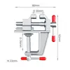 Mini Mesa Hogar Pequeño Tornillo de Banco DIY Wenwan Perforación Sujeción Herramienta de Fijación Aleación de Aluminio Micro Grabado Tornillo de Banco de Banco