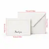 Venta al por mayor en stock sobres pequeños estilo europeo blanco puro, tarjetas de membresía, tarjetas de felicitación, sobres blancos triangulares estilo europeo autoadhesivos en blanco