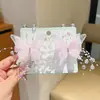 Pasador de Mariposa para Niña Estilo Chino Princesa Súper Hada Accesorio para el Cabello Pinza para Flequillo Pasador para Niña Dulce Adorno para el Cabello