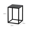 Estilo Nórdico Ferro Forjado Suporte de Flores Celebridade da Internet Vasos de Flores para Plantio Verde Interno Suporte de Armazenamento para Sala de Estar Varanda Simples Mesa Pequena de Flores de Chão