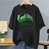 Camiseta de Manga Corta con Estampado Divertido de Gato Durian, Marca de Moda Estilo Americano, Nueva de Verano, Versátil Unisex, Tops de Pareja Súper Populares