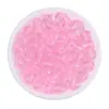 Contas de Vidro Transparentes de Gelo Contas Transparentes de Gelo Materiais para Fazer Contas Artesanais Acessórios para Joias de Pulseira Colar