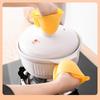 Guantes Antiescaldado para Sostener Ollas, Guantes Aislantes del Calor para Horno de Microondas, Guantes para Horno Resistentes a Altas Temperaturas, Herramientas de Cocina de Silicona Antiescaldado