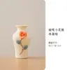 Patrimonio Cultural Inmaterial Jarrón Pequeño Hecho a Mano Calabaza Cerámica Arreglo Floral Botella Difusora de Aroma Imán Mini para Refrigerador del Hogar