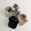 Otoño Corea del Sur Sombreros para Niños Verano Ins Secado Rápido Gorras de Béisbol con Visera para Niños y Niñas Protección Solar Gorros para Bebé