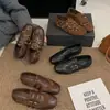 Sapatos rasos de couro estilo britânico para mulheres, nova coleção outono 2026, sapatilhas Mary Jane incrivelmente estilosas e populares, perfeitos para o trabalho e uso casual