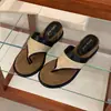 Chanclas de Tanga Tejidas Versátiles de Moda Estilo Coreano 2026 para Mujer, Ropa de Verano para Exteriores, Estilo Vacacional, Sandalias de Cuña con Suela Gruesa