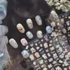 Pegatinas para Uñas Anaglifo Tomoni Bricolaje Celebridad de Internet Populares Lindos Dibujos Animados Pegatinas para Uñas Joyería de Verano Relajada Pegatinas