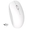 Mouse inalámbrico 2.4G T10 de fábrica en stock, mouse óptico para oficina y negocios, mouse portátil con ahorro de energía, batería