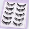 Pestañas Postizas Enteras Naimei de Una Pieza con Tallo Duro Tallo Transparente Estilo Natural COS Maquillaje Tailandés Pequeño Demonio Principiante Diario