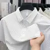 Camiseta de Manga Corta Transfronteriza para Hombre para Verano, Camisa Polo Casual Delgada de Secado Rápido, Transpirable, Cómoda y Elegante para Hombre, Dropshipping