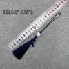 Xiangfei 8B-7 Loto Tallado Doble Borla Colgante Borla Traje Antiguo Dinastía Han Solapa Prensada Escalón Prohibido Estilo Antiguo Ropa con Espalda de Nube Accesorios