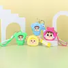 Llavero de Silicona de Bebé Llorando Billetera para Monedas Colgante de Bolso Mini Bolsa para Auriculares Pequeña Billetera Accesorios para Niños