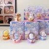 Nueva Bola de Cristal Park Giratoria Caja Sorpresa Dibujo Animado Mascota Linda Mini Adorno de Bola de Cristal Muñeca Linda Adorno de Caja Sorpresa