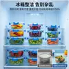 Cerradura Inteligente Vidrio Calefactable Contenedor de Almacenamiento de Alimentos Gran Capacidad Caja de Almacenamiento para Arroz y Ensalada Gran Capacidad Contenedor de Almacenamiento para Frutas y Verduras Lonchera