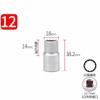 Chave de manga de flor de ameixa Fly Inner 12 ângulo 10/14/21/24/27/30/36 Externo 12 ângulo cabeça de flor