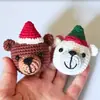 Otoño e Invierno 2026 Nuevos Productos Transfronterizos Adornos de Bola de Navidad Adornos Colgantes Tejidos a Mano Pura Decoración de Árbol de Navidad para Fiesta