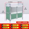 Gabinete de Gabinete a Prueba de Óxido Gabinete de Cocina Gabinete de Almacenamiento Aleación de Aluminio Gabinete de Almacenamiento para el Hogar Tipo Económico Multifuncional Gabinete de Almacenamiento