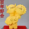 Regalo de Boda de Terciopelo Dorado para Recién Casados, Muñecos Creativos para Mejores Amigos, Adornos Prácticos de Aniversario