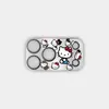 Pegatina Protectora de Lente de Dibujos Animados de Hello Kitty para Apple 17P/17PM/18P/18PM Película de Lente de Flor Linda