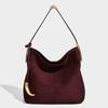 Bolso Retro Casual de Axila de Gran Capacidad para Mujer 2025 Nuevo Bolso Tote de Moda Esmerilado Nicho para Viajero Urbano Bolso de Hombro