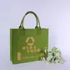 Bolsa de fieltro tipo tote, bolso de mano, bolsa de compras para eventos del Festival de Medio Otoño, bolsa de fieltro, bolsa de regalo bancaria