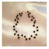 Pearl Clavicle Chain Mulheres gargantilha alça pescoço simples colar curto Joias do pescoço feminino coreano colar alça de pescoço estilo coreano