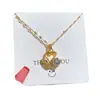 [Aço titânio] Colar de zircônia yuanyang feminino design de nicho simples celebrante da internet estilo coreano corrente de clavícula simples presente