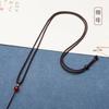 Cuerda para colgante de collar tejida a mano una variedad de opciones cuerda de colgante de jade dorado ajustable cuerda roja línea de cuerda al por mayor