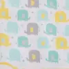Capa para bolsa de roupas de algodão estampado, malha de algodão classe A para bebês, 300 peças, estampado, dupla face