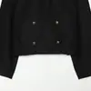 Z Estilo Europeu e Americano Transfronteiriço 2026 Nova Moda Elegante Atacado de Roupas Femininas Gola Alta Gola Sino Solta Jaqueta 1360199