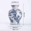 Novo Vaso de Cerâmica Estilo Chinês Pintado à Mão Hidropônico Cerâmica de Alta Temperatura Decoração Sala de Estar Gabinete de TV Vaso