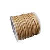 Desconto Fio de Cera Coreano Pingente Cordão de Cera Colar Cordão de Cera Marrom Fio de Cera Pulso Corda Trançada 1.0 Cordão de Cera PU Trançado