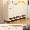 Cômoda estilo creme, armário de armazenamento moderno minimalista francês para quarto, armário de armazenamento para sala de estar, armário para casa, novo armário de cinco gavetas