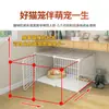 Jaula para Gatos Pequeña para el Hogar de Interior con Inodoro Integrado Suministros para Mascotas Casa para Gatos Gatito Casa para Gatos Primer Piso Villa