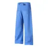 2026554 High Street Estilo Americano Unisex Diseño Bordado Retro Ajuste Holgado para Hombre Botón de París Pantalones Deportivos Casuales