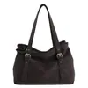 Cross2026 Otoño Invierno Nueva Moda Tendencia Bolso Versátil Coreano Bolso Tote Gran Capacidad Bolso de Hombro Único Retro para Mujer