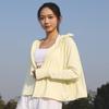 Ropa de Protección Solar, Protección UV UPF50+, Ropa de Protección Solar Ligera y Fresca para las Yemas de los Dedos, Chaqueta Fina de Ciclismo, Ropa de Protección Solar para Ciclismo de Mujer