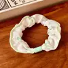 Goma elástica de gasa suave estilo cereza para niñas, Goma elástica de encaje dulce y versátil, Goma para moño al por mayor