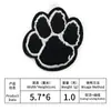 Patch bordado com carimbo, patch redondo de desenho animado, braçadeira auto-adesiva, adesivo bordado para roupas, etiqueta bordada auto-adesiva