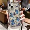 Funda Divertida para iPhone 17 de Stitch Adecuada para Apple 15 Pro Max, 16 Pro, 13, Dibujos Animados 14 Pro Cobertura Total