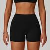 Pantalones Cortos de Yoga de Cintura Alta Cloud-Sense Transfronterizos de Secado Rápido Levanta Glúteos Envolventes para el Vientre Pantalones Cortos para Correr al Aire Libre Deportes Fitness 3091