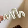Pasador Coreano Versátil, Pinza de Tiburón en la Parte Posterior de la Cabeza, Accesorio para el Cabello Maillard, Pinza de Agarre de Alta Gama, Elegante Pasador de Perlas, Pasador