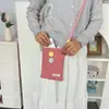2025 Nueva Bolsa para Teléfono Móvil de Cuadros con Botón Bolso Pequeño Portátil Cruzado Bolso Pequeño Simple Casual Gran Capacidad Billetera Cruzada para Mujer