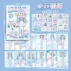 Nuevo Libro de Pegatinas de Juego de Disfraces para Niñas Xinmo, Pegatinas Energéticas de Maquillaje de Princesa para que Jueguen las Niñas Pequeñas