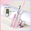 Conjunto de Pincéis para Nail Art com Cabo de Metal Novo Transfronteiriço, Conjunto Completo de Pincéis de Pintura, Canetas para Desenho de Linhas, Canetas Quadradas e Redondas para Fototerapia, Canetas Funcionais