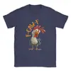 Camiseta para Hombre Divertida con Juego de Palabras de Pollo F-Caw-F Humor Única