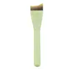Brocha Biselada para Base de Maquillaje de Una Sola Línea, Corrector Deslizante Ultra Fino con Forma de Media Luna Sin Marcas, Prebase Ligera, Brocha de Belleza que No Absorbe el Polvo